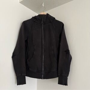 Lululemon thrashed scuba full zip jacket